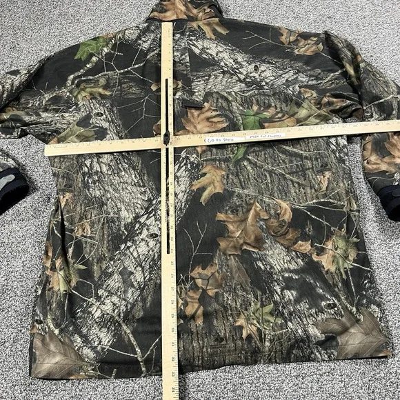 Browning Jacket Mens L Green Mossy Oak Camo Lined Pre Vent Hunting XPO X Change - Picture 9 of 15